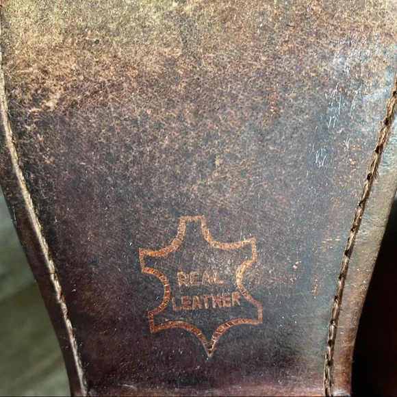 EUC - Old West Barnwood Vintage Turquoise Boots - Picture 10 of 11